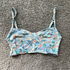 Floral Crop Top